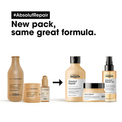 L’Oreal Professionnel Absolut Repair Shampoo 300ml, Hair Mask 250gm & Hair Serum 90ml L’Oreal Professionnel Absolut Repair Shampoo 300ml, Hair Mask 250gm & Hair Serum 90ml