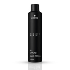 Schwarzkopf Professional OSIS+ Session Label Flexible Hold Hairspray | 300ml, Black Schwarzkopf Professional OSIS+ Session Label Flexible Hold Hairspray | 300ml, Black