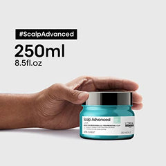 L’Oréal Professionnel Scalp Advanced Anti-Oiliness 2-In-1 Deep Purifier Clay | For Oily Scalp | With 3% AHA (250 Gm). L’Oréal Professionnel Scalp Advanced Anti-Oiliness 2-In-1 Deep Purifier Clay | For Oily Scalp | With 3% AHA (250 Gm).