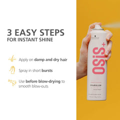 Schwarzkopf Professional OSiS+ Sparkler Shine Spray, 300ml Schwarzkopf Professional OSiS+ Sparkler Shine Spray, 300ml