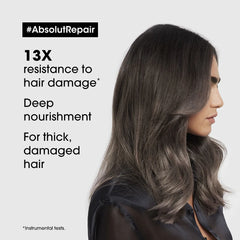 L’Oreal Professionnel Absolut Repair Shampoo 300ml, Hair Mask 250gm & Hair Serum 90ml L’Oreal Professionnel Absolut Repair Shampoo 300ml, Hair Mask 250gm & Hair Serum 90ml