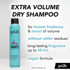 Schwarzkopf got2b Fresh It Up Volumizing Dry Shampoo, 200ml Schwarzkopf got2b Fresh It Up Volumizing Dry Shampoo, 200ml