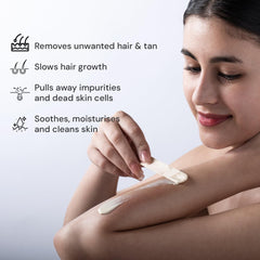 Raaga Professional Liposoluble Body Wax | White Chocolate (Contains Imported Ingredient) | Dermatologically Tested, Colophony Free | For Dry Skin (800 ml) Raaga Professional Liposoluble Body Wax | White Chocolate (Contains Imported Ingredient) | Dermatologically Tested, Colophony Free | For Dry Skin (800 ml)