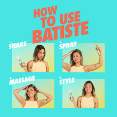Batiste Instant Hair Refresh Dry Shampoo Bare Fragrance, Absorb Oil Between Washes, Waterless Shampoo - 200 ml Batiste Instant Hair Refresh Dry Shampoo Bare Fragrance, Absorb Oil Between Washes, Waterless Shampoo - 200 ml