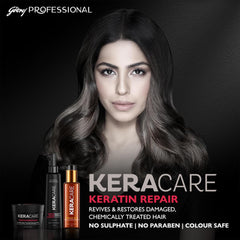 Godrej Professional Keracare Repair Shampoo (250ml) | Sulphate-Free | For Chemically Treated Hair | with Grapeseed Oil Godrej Professional Keracare Repair Shampoo (250ml) | Sulphate-Free | For Chemically Treated Hair | with Grapeseed Oil