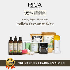 Rica White Chocolate Liposoluble Wax 800g - 8021515001704 - Made out of 98% natural  ingredients Rica White Chocolate Liposoluble Wax 800g - 8021515001704 - Made out of 98% natural  ingredients