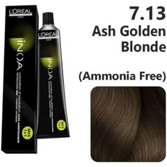Loreal Inoa Hair Color 60G 7.13 Ash Golden Brown + Developer 90ml Combo Loreal Inoa Hair Color 60G 7.13 Ash Golden Brown + Developer 90ml Combo