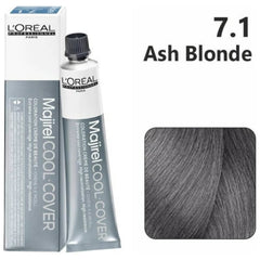 Loreal Professional Majirel Hair Color 50G 50ml 7.1 Ash Blonde+ Oxidant 1000Ml Combo Loreal Professional Majirel Hair Color 50G 50ml 7.1 Ash Blonde+ Oxidant 1000Ml Combo