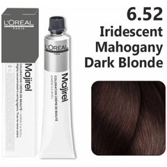 Loreal Majirel Hair Color 50G 6.52 Iridescent Mahogany Dark Blonde + Oxidant 1000Ml Combo Loreal Majirel Hair Color 50G 6.52 Iridescent Mahogany Dark Blonde + Oxidant 1000Ml Combo