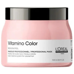 Loreal Professional Resveratrol Vitamino Color Mask 490ml - 8901526509201 - Product Front Loreal Professional Resveratrol Vitamino Color Mask 490ml - 8901526509201 - Product Front