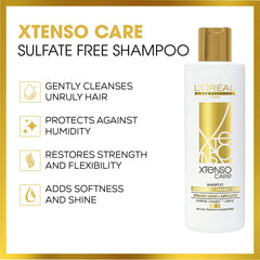 Loreal Professional Xtenso Sulfate-Free Care Shampoo 250ml Loreal Professional Xtenso Sulfate-Free Care Shampoo 250ml