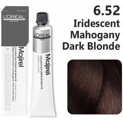 Loreal Professional Majirel Hair Color 50G 6.52 Iridescent Mahogany Dark Blonde Loreal Professional Majirel Hair Color 50G 6.52 Iridescent Mahogany Dark Blonde