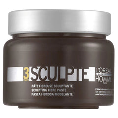 L'Oreal Professionnel Paris Homme Force 3 Sculpte Sculpting Fibre Paste Clay - 150gm L'Oreal Professionnel Paris Homme Force 3 Sculpte Sculpting Fibre Paste Clay - 150gm