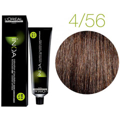 Loreal Inoa Hair Color 60G 4.56 Mahogany Red Brown + Developer 1000ml Combo Loreal Inoa Hair Color 60G 4.56 Mahogany Red Brown + Developer 1000ml Combo