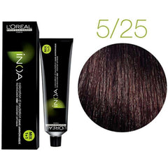 Loreal Inoa Hair Color 60G 5.25 Light Mahogany Brown +Developer 1000ml Combo Loreal Inoa Hair Color 60G 5.25 Light Mahogany Brown +Developer 1000ml Combo