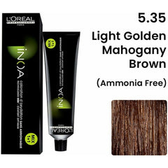 Loreal ILoreal Inoa Hair Color 60G 5.35 Light Golden Mahogany Brown +Developer 90ml Combonoa Hair Color 60G 5.35 Light Golden Mahogany Brown +Developer 1000ml Combo Loreal ILoreal Inoa Hair Color 60G 5.35 Light Golden Mahogany Brown +Developer 90ml Combonoa Hair Color 60G 5.35 Light Golden Mahogany Brown +Developer 1000ml Combo