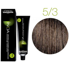 Loreal Inoa Hair Color 60G 5.3 Light Golden Brown +Developer 1000ml Combo Loreal Inoa Hair Color 60G 5.3 Light Golden Brown +Developer 1000ml Combo