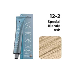 Schwarzkopf Igora Hair Color 60ml 12-2 Special Blonde Ash + Developer 20 Vol Combo Schwarzkopf Igora Hair Color 60ml 12-2 Special Blonde Ash + Developer 20 Vol Combo