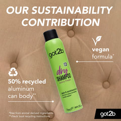 Schwarzkopf got2b Extra Fresh Dry Shampoo, 200ml Schwarzkopf got2b Extra Fresh Dry Shampoo, 200ml