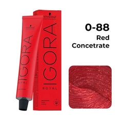 Schwarzkopf Igora Hair Color 60ml 0-88 Red Concentrate + Developer 20 Vol Combo Schwarzkopf Igora Hair Color 60ml 0-88 Red Concentrate + Developer 20 Vol Combo