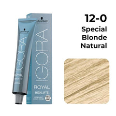 Schwarzkopf Igora Hair Color 60ml 12-0 Special Blonde Natural + Developer 20 Vol Combo Schwarzkopf Igora Hair Color 60ml 12-0 Special Blonde Natural + Developer 20 Vol Combo
