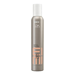 Wella Professionals EIMI Extra Volume Strong Hold Volumizing Hair Mousse | 300 ml | Hair Volumizer with Heat Protection & Shine Wella Professionals EIMI Extra Volume Strong Hold Volumizing Hair Mousse | 300 ml | Hair Volumizer with Heat Protection & Shine