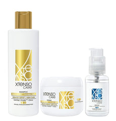 Xtenso Care Sulfate & Pereben free Shampoo & Mask & Serum Combo (For Straightened Hair) 250ml+196g+50ml Xtenso Care Sulfate & Pereben free Shampoo & Mask & Serum Combo (For Straightened Hair) 250ml+196g+50ml