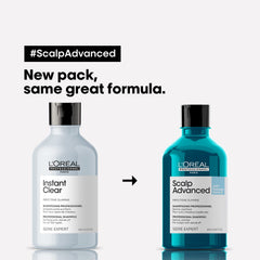 L’Oréal Professionnel Scalp Advanced Anti-Dandruff Dermo-Clarifier Shampoo, 300ml L’Oréal Professionnel Scalp Advanced Anti-Dandruff Dermo-Clarifier Shampoo, 300ml