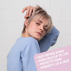 Wella Professionals EIMI Mistify Me Strong Fast Drying Hair Spray | 300 ml | Finishing Hairspray | Hair Setting & Styling Spray with UV & Heat Protection Wella Professionals EIMI Mistify Me Strong Fast Drying Hair Spray | 300 ml | Finishing Hairspray | Hair Setting & Styling Spray with UV & Heat Protection