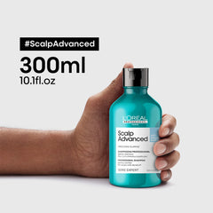 L’Oréal Professionnel Scalp Advanced Anti-Dandruff Dermo-Clarifier Shampoo, 300ml L’Oréal Professionnel Scalp Advanced Anti-Dandruff Dermo-Clarifier Shampoo, 300ml