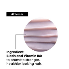 L’Oréal Professionnel Inforcer Strengthening Hair Mask with Vitamin B6 & Biotin for Weak, Brittle Hair, Serie Expert, 250gm L’Oréal Professionnel Inforcer Strengthening Hair Mask with Vitamin B6 & Biotin for Weak, Brittle Hair, Serie Expert, 250gm