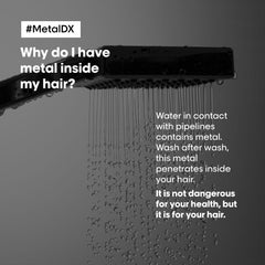 L’Oréal Professionnel Serie Expert Metal DX Anti-Metal Cleansing Cream Shampoo, 1500ML L’Oréal Professionnel Serie Expert Metal DX Anti-Metal Cleansing Cream Shampoo, 1500ML