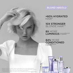 Kerastase Blond Absolu Bain Ultra Violet Anti-brass Purple Shampoo, 250ml / 8.5 Oz Kerastase Blond Absolu Bain Ultra Violet Anti-brass Purple Shampoo, 250ml / 8.5 Oz
