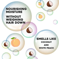 OGX Nourishing + Coconut Milk Nourishing Moisturizing Shampoo | Strong & Healthy Growth Hair, Coconut Milk, Coconut Oil & Egg White Protein Paraben Sulfate Free 385ml