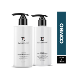 De Fabulous Reviver Hair Repair Shampoo & Conditioner 250ml, Reviver Hair Repair Treatment, 250ml