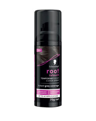 Schwarzkopf Root Retouch Temporary Root Cover Spray For Instant Grey Coverage - Black, 70G