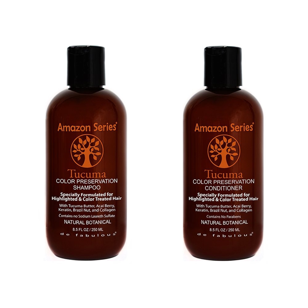 Amazon Series Tucuma Color Preservation Shampoo and Conditioner Combo Pack