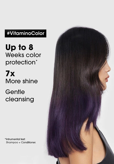 L'Oréal Vitamino Color Acidic Sealer 400ml  - 3474636975884 -adds up to 8 weeks color protection and 7x More Shine