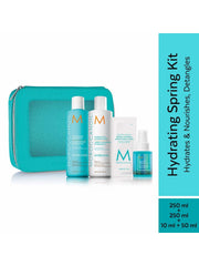 Moroccanoil Spring Hydrating Kit - Shampoo + Conditioner + Body Lotion + Leave-In