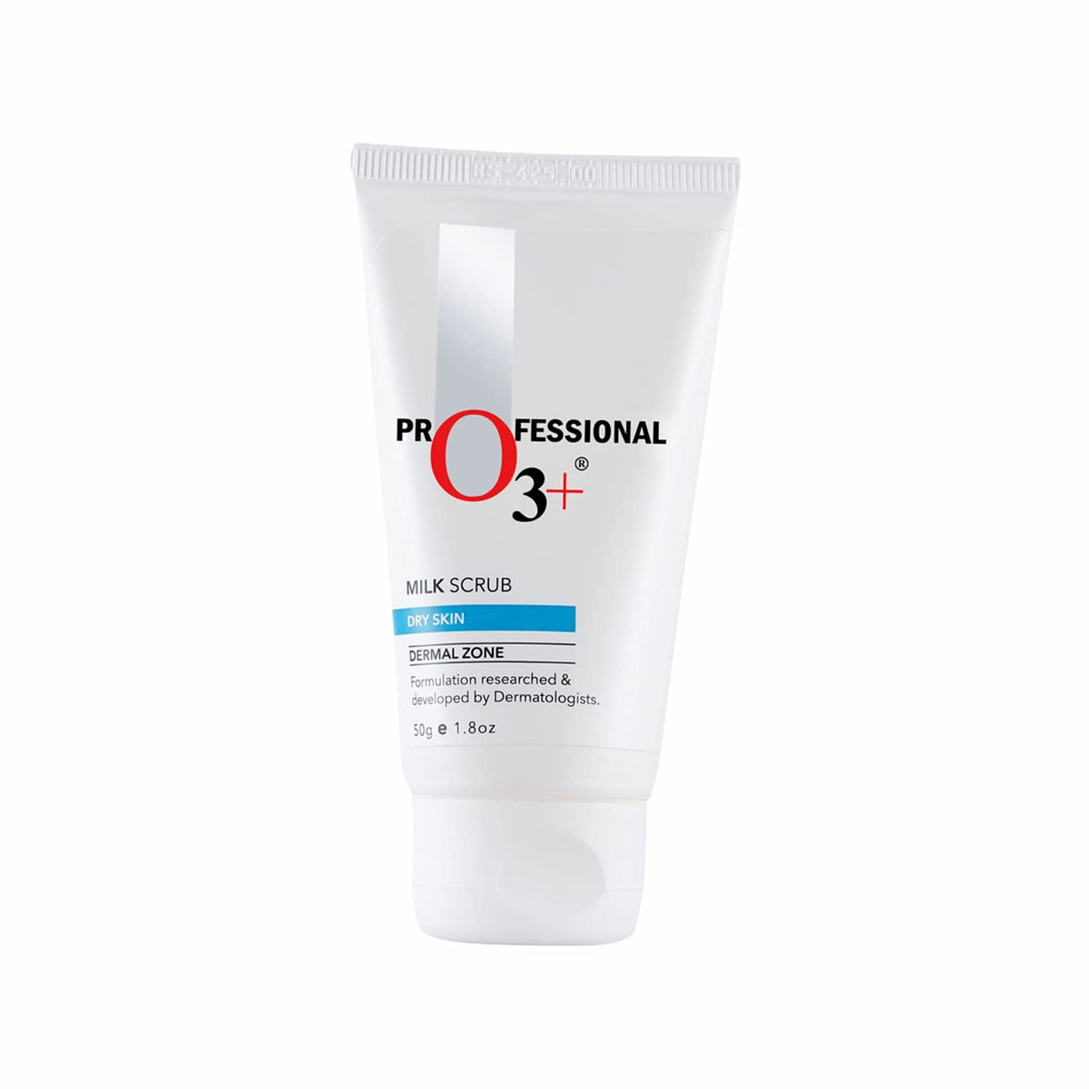 O3+ Milk Scrub Enriched with Macadamia Nuts Extracts for Clean & Bright Complexion