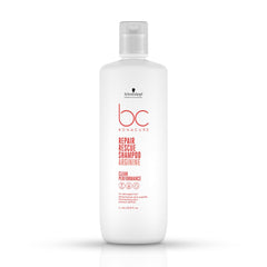 Schwarzkopf Professional Bonacure Peptide Repair Rescue Micellar Shampoo, 1000ml | For Damaged Hair