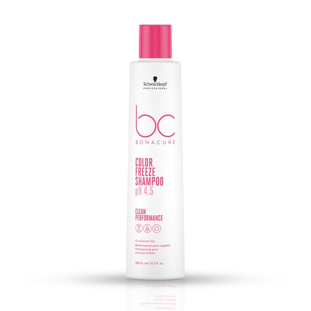 Schwarzkopf Professional Bonacure Ph4.5 Color Freeze Shampoo, 250ml | For Colored Hair