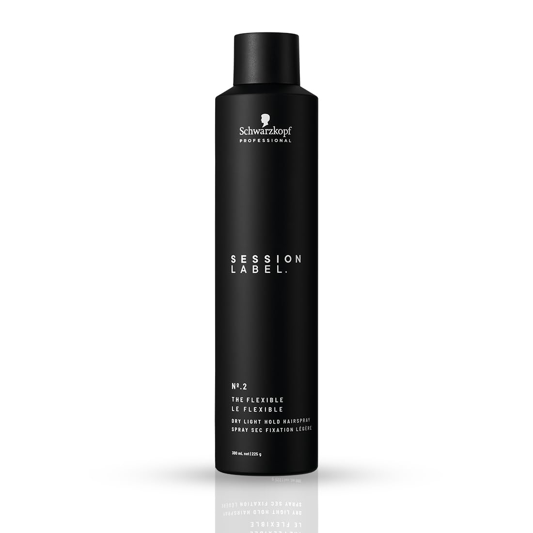 Schwarzkopf Professional OSIS+ Session Label Flexible Hold Hairspray | 300ml, Black