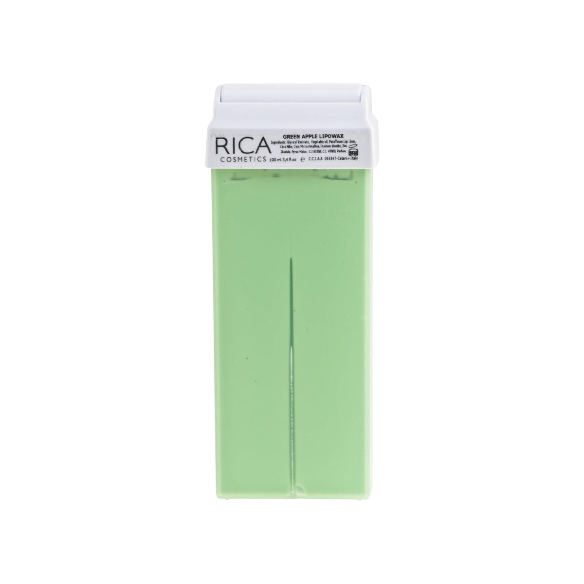 Rica Green Apple Roll On Wax Refill - 100 ML