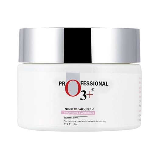 O3+ Night Repair Cream Brightening & Glow Boosting Dermal Zone (50gm)