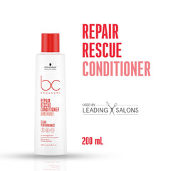 Schwarzkopf Professional Bonacure Repair Rescue Conditioner, 200ML with Arginine