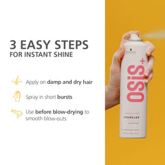 Schwarzkopf Professional OSiS+ Sparkler Shine Spray, 300ml