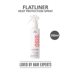 Schwarzkopf Professional OSiS+ Flatliner Heat Protection Spray - 200 ml