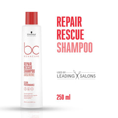 Schwarzkopf Professional Bonacure Repair Rescue Shampoo, 250ml | with Arginine