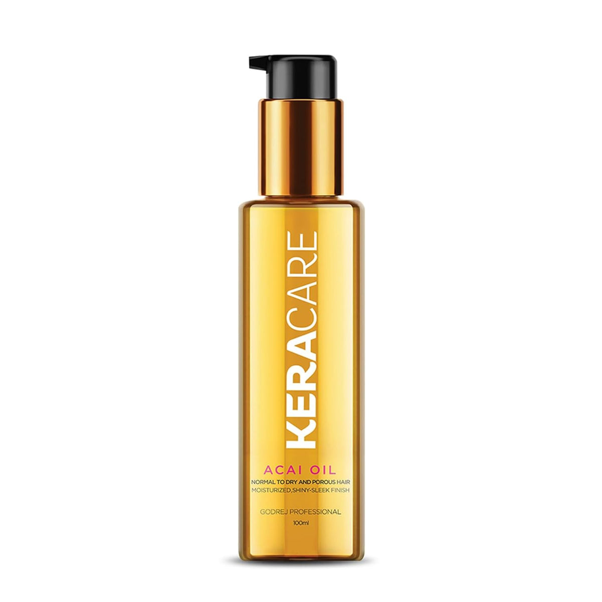 Godrej Professional Keracare Acai Oil (100ml) | Paraben and Sulphate-free | Infused with Acai Berries and Antioxidants | Revive Dry and Porous hair